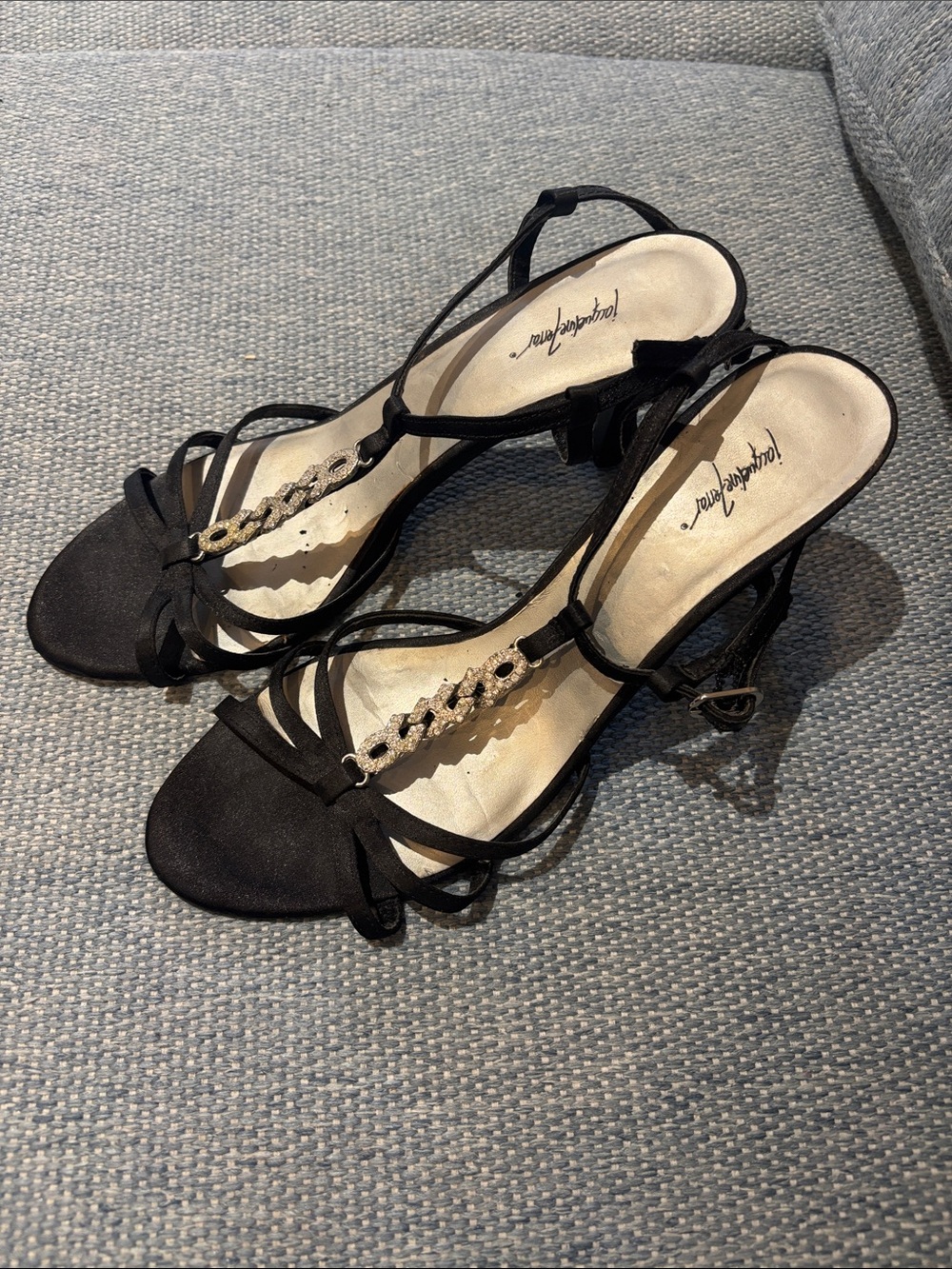 Jaqueline Ferrar bling heels! 8.5
